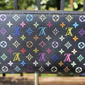 Louis Vuitton Multicolor Takashi Murakami zippy wallet - Image 3