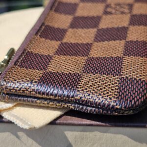 Louis Vuitton Damier Ebene Key Pouch (Key Cles) – Original Size | Authentic | Made in Spain - Image 4