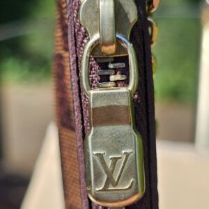 Louis Vuitton Damier Ebene Key Pouch (Key Cles) – Original Size | Authentic | Made in Spain - Image 8