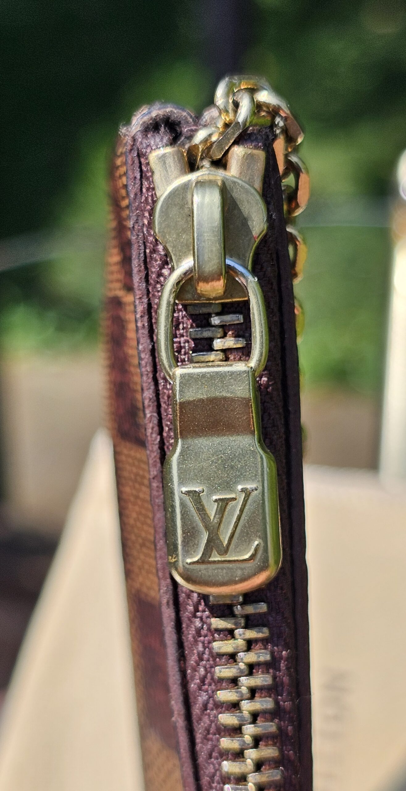 Louis Vuitton Damier Ebene Key Pouch (Key Cles) – Original Size | Authentic | Made in Spain - Image 8