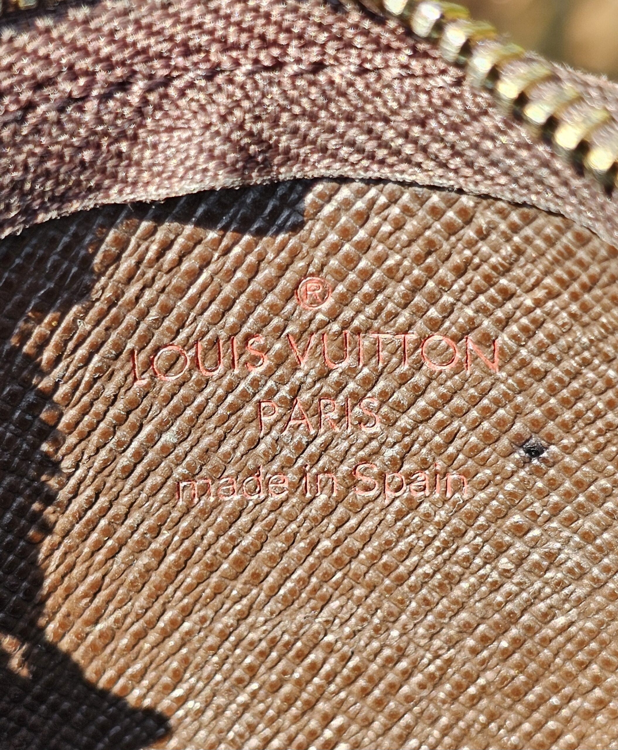 Louis Vuitton Damier Ebene Key Pouch (Key Cles) – Original Size | Authentic | Made in Spain - Image 9