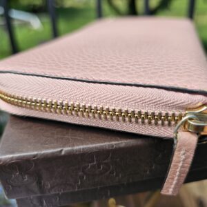 Gucci Interlocking Pink Zippy Wallet - Image 4