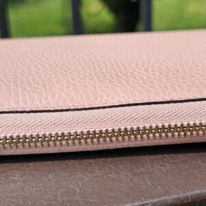 Gucci Interlocking Pink Zippy Wallet - Image 5