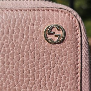 Gucci Interlocking Pink Zippy Wallet - Image 7
