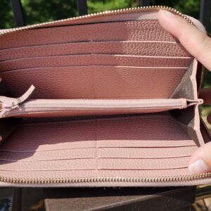 Gucci Interlocking Pink Zippy Wallet - Image 10