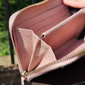 Gucci Interlocking Pink Zippy Wallet - Image 11