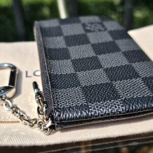 Louis Vuitton Damier Graphite Key Pouch Key Cles - Image 4