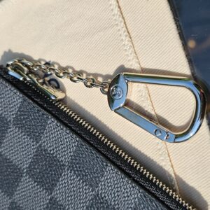 Louis Vuitton Damier Graphite Key Pouch Key Cles - Image 6