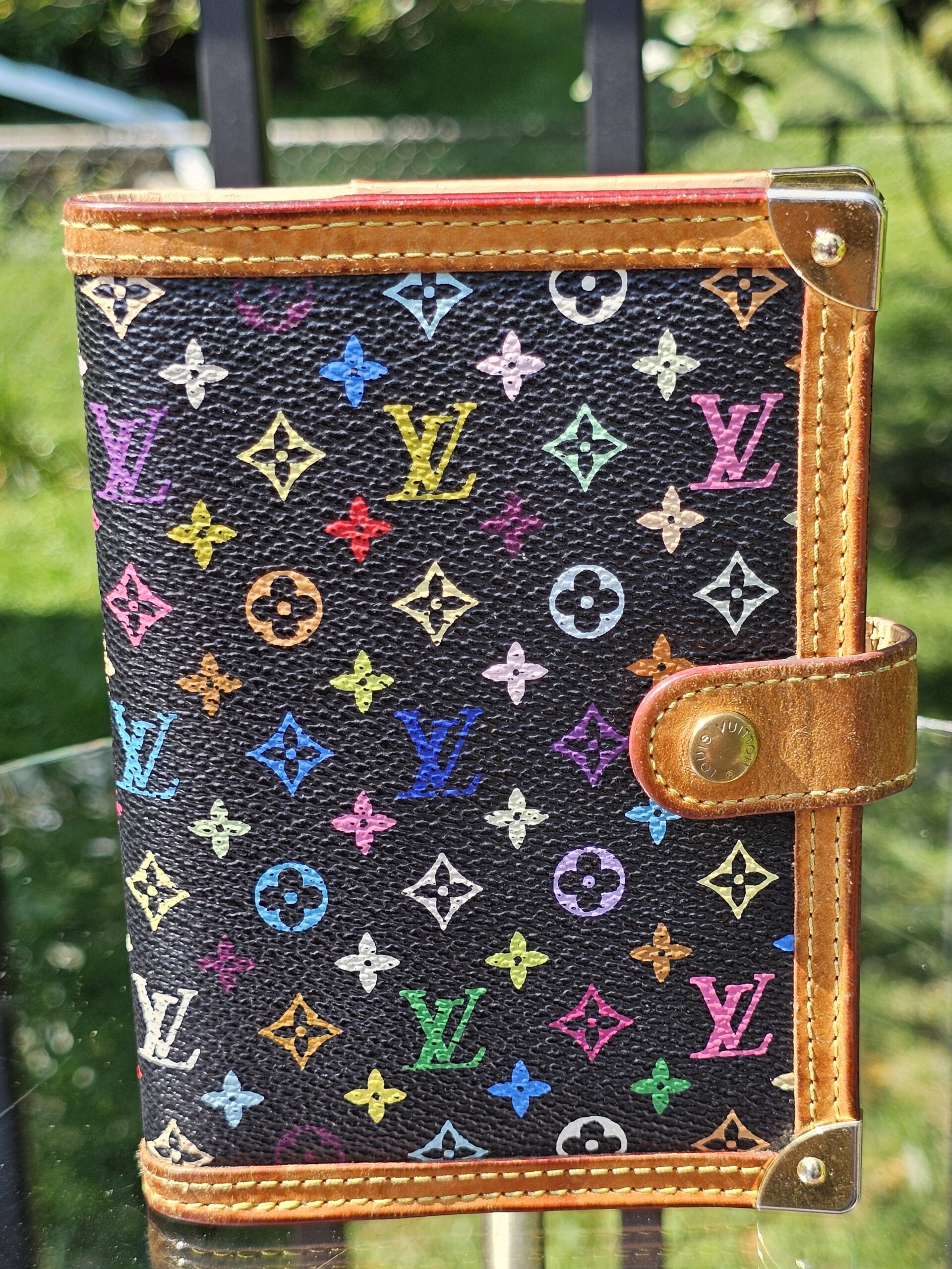 Louis Vuitton Agenda PM Multicolor Takashi Murakami