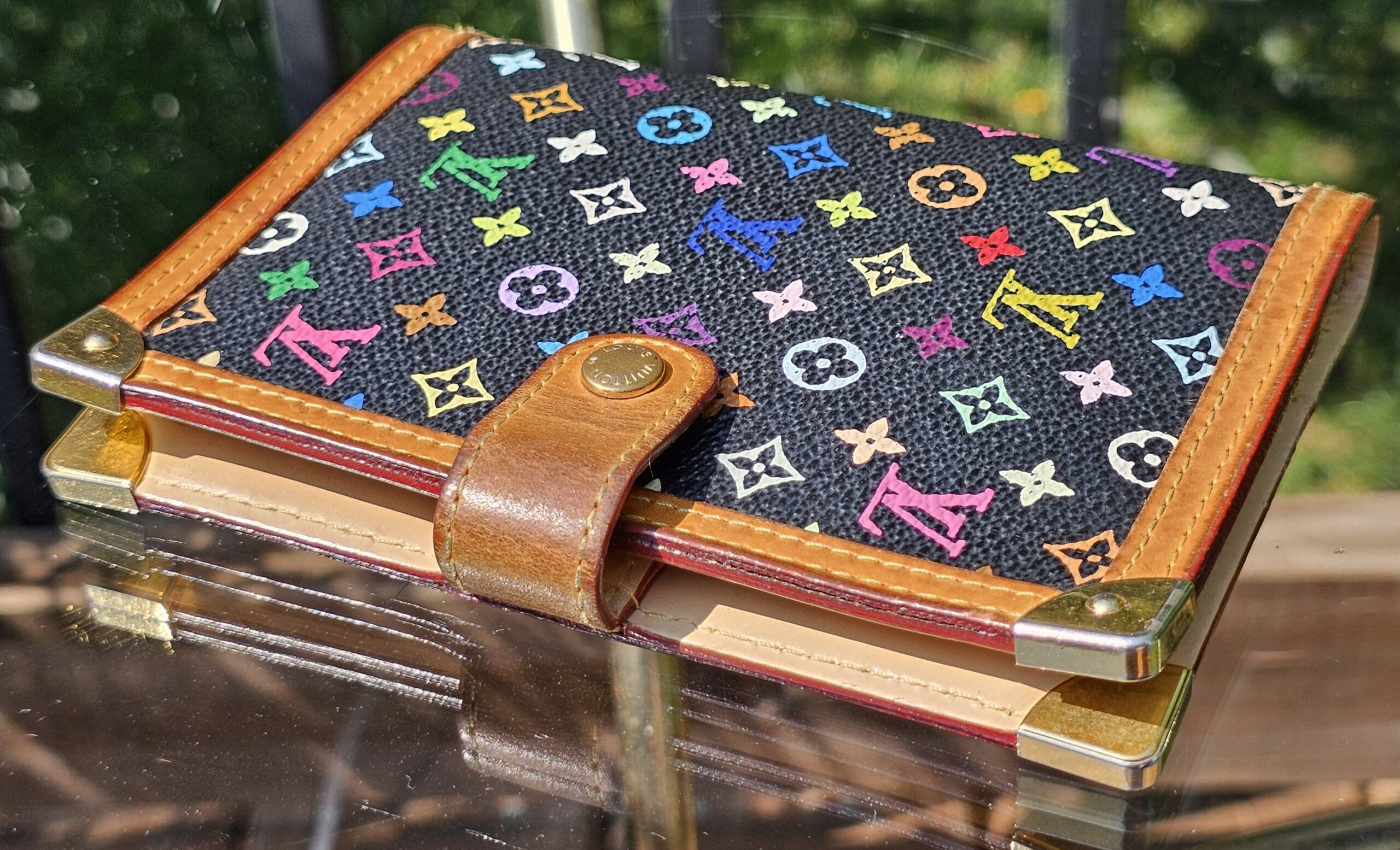Louis Vuitton Agenda PM Multicolor Takashi Murakami - Image 4