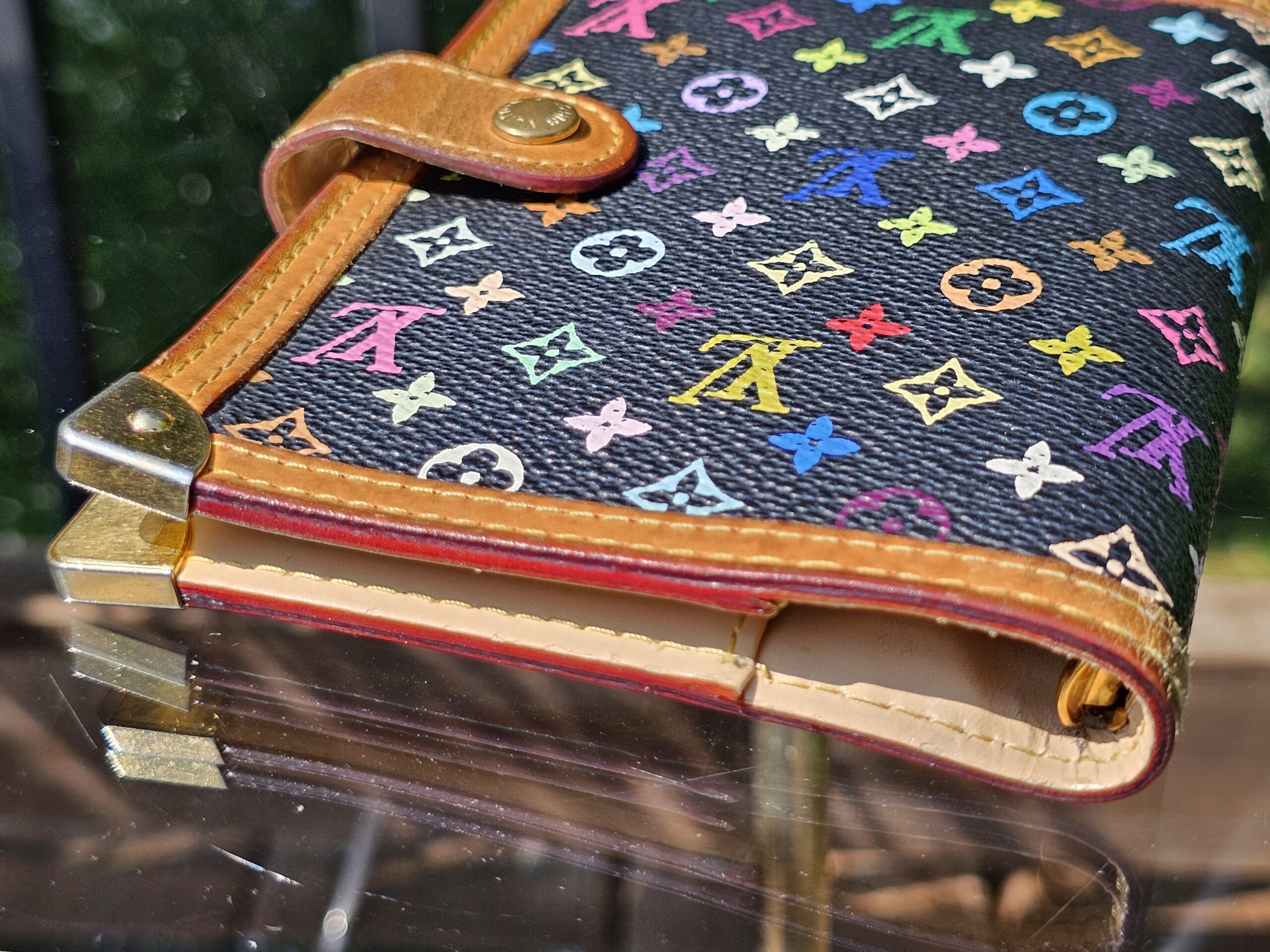 Louis Vuitton Agenda PM Multicolor Takashi Murakami - Image 6