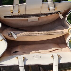 Gucci GG Marmont Small Tote – Cream/off white Leather  - Image 17