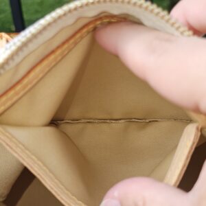 Louis Vuitton Speedy 25 Damier Azur Handbag | Authentic Designer Top Handle | Made in France | 2007 - Image 24
