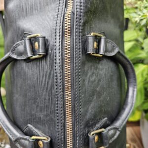 Louis Vuitton Speedy 35 Black Epi Leather Handbag Made in France - Image 9