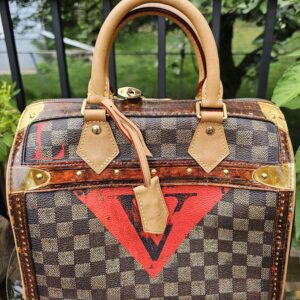 Louis Vuitton Speedy Bandoulière 25 Damier Ebene Time Trunk - Image 3