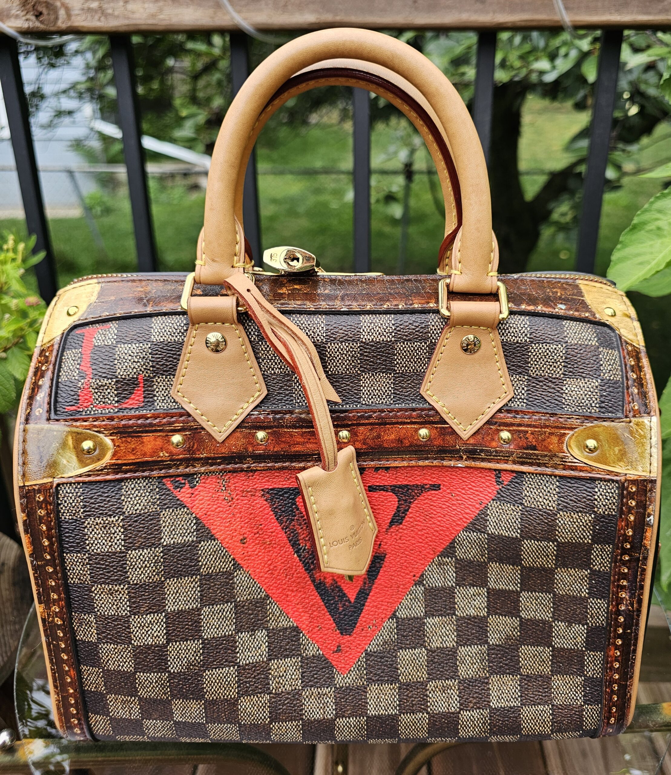 Louis Vuitton Speedy Bandoulière 25 Damier Ebene Time Trunk - Image 3