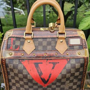 Louis Vuitton Speedy Bandoulière 25 Damier Ebene Time Trunk - Image 4