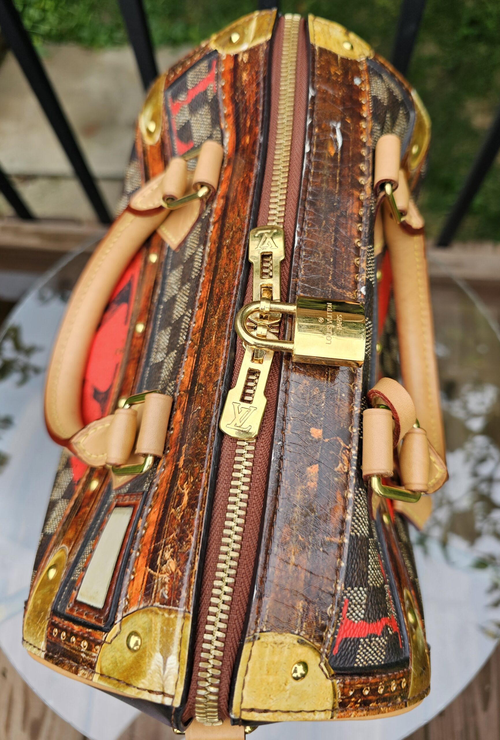 Louis Vuitton Speedy Bandoulière 25 Damier Ebene Time Trunk - Image 6