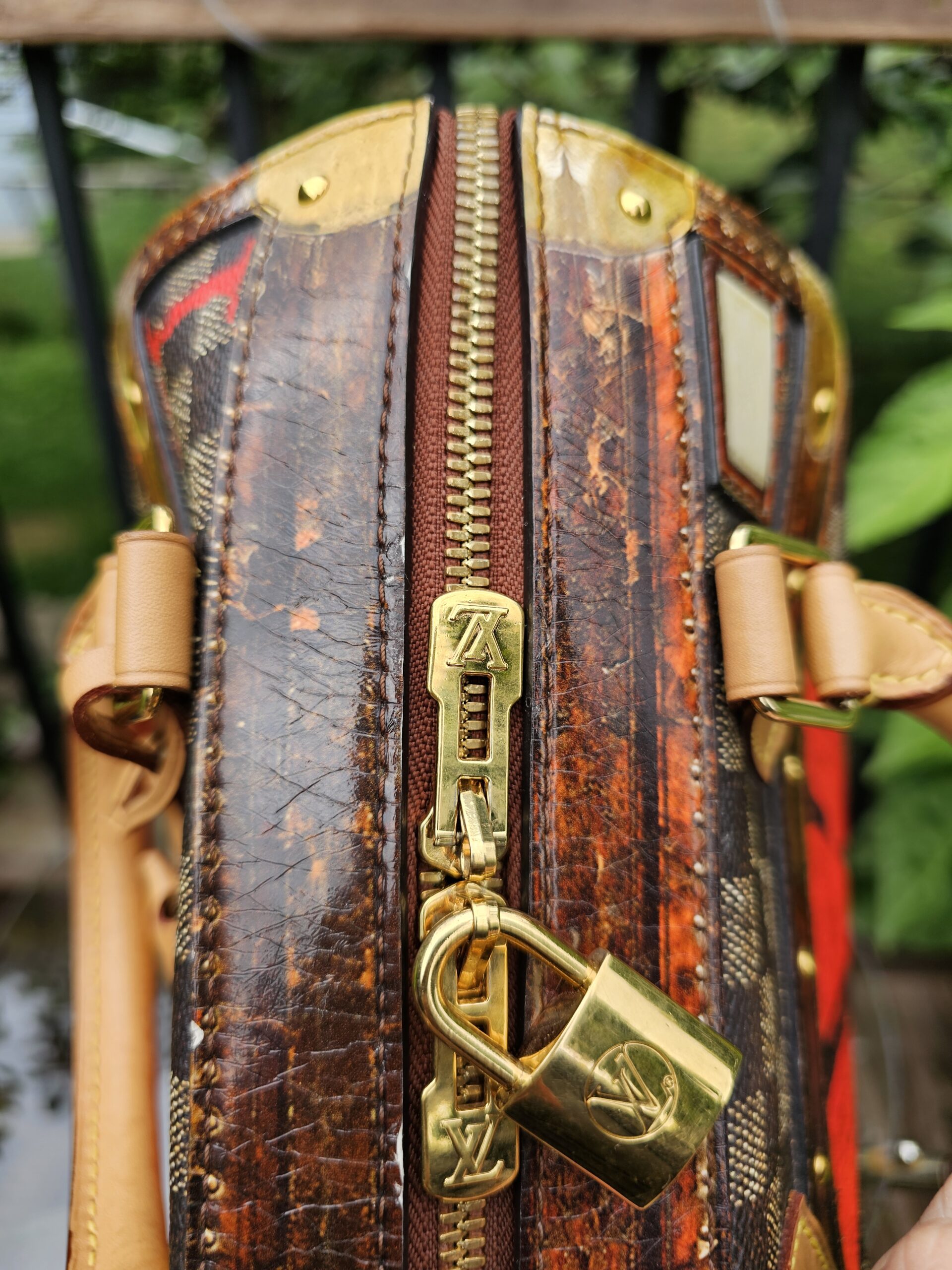 Louis Vuitton Speedy Bandoulière 25 Damier Ebene Time Trunk - Image 9