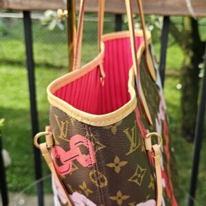 Louis Vuitton Monogram Bay Chain Set Neverfull MM with Matching Pochette - Image 6