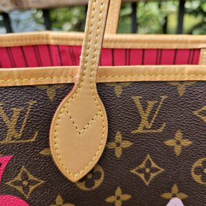 Louis Vuitton Monogram Bay Chain Set Neverfull MM with Matching Pochette - Image 8