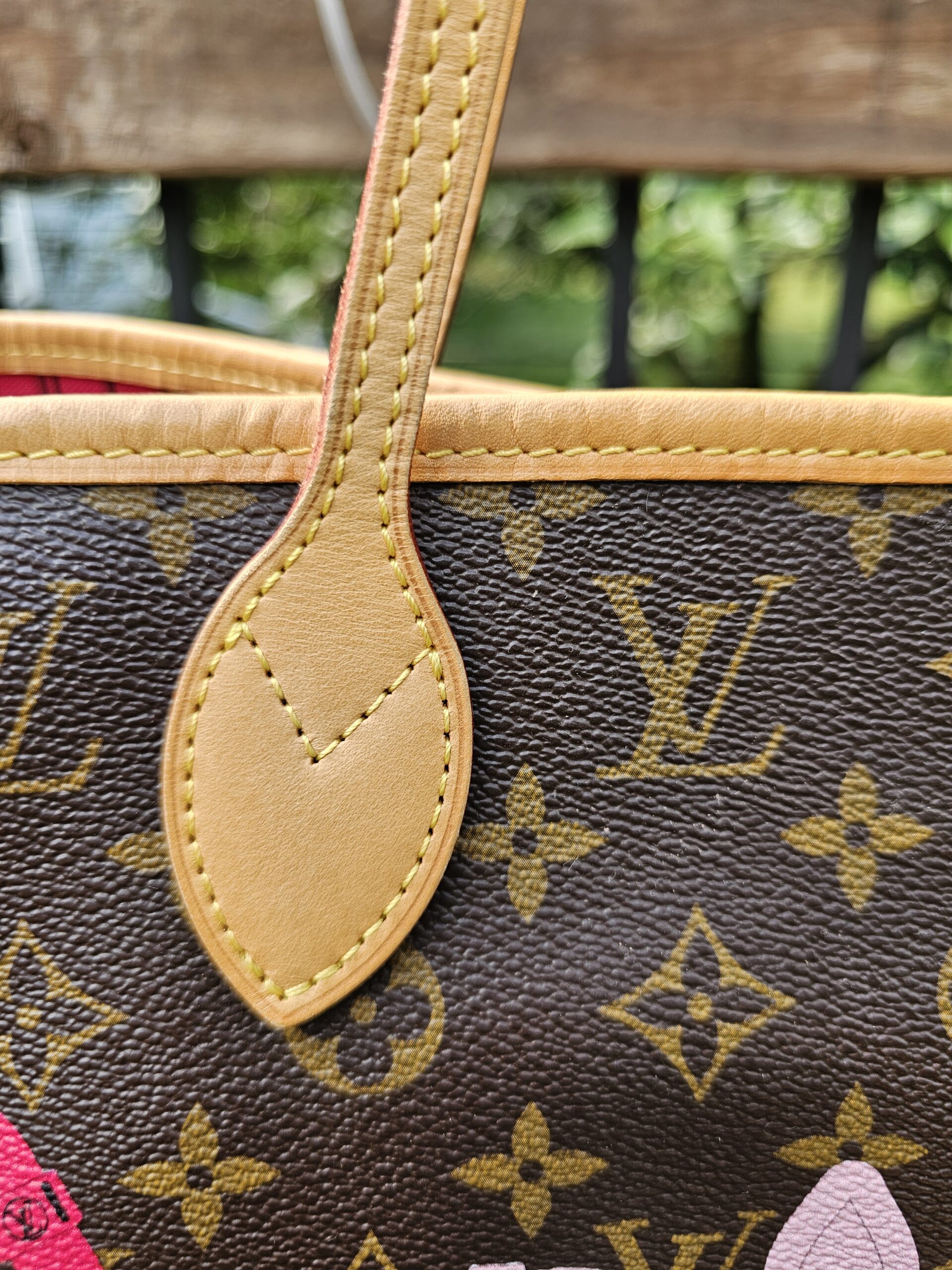 Louis Vuitton Monogram Bay Chain Set Neverfull MM with Matching Pochette - Image 10