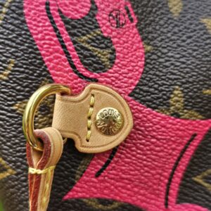Louis Vuitton Monogram Bay Chain Set Neverfull MM with Matching Pochette - Image 12