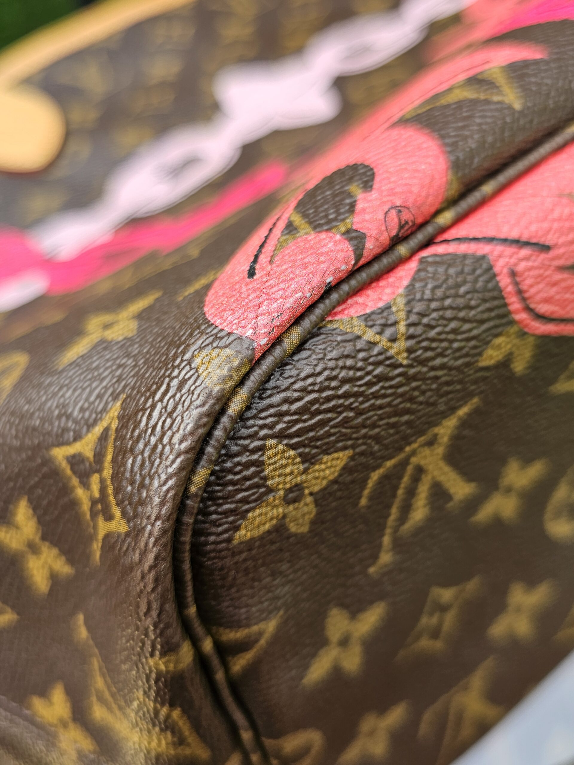 Louis Vuitton Monogram Bay Chain Set Neverfull MM with Matching Pochette - Image 15