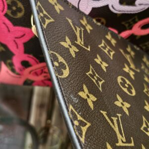 Louis Vuitton Monogram Bay Chain Set Neverfull MM with Matching Pochette - Image 33