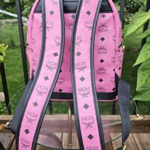 Authentic MCM Visetos Studded Backpack - Image 3