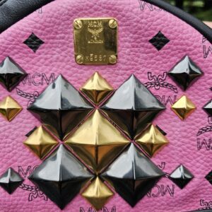 Authentic MCM Visetos Studded Backpack - Image 6