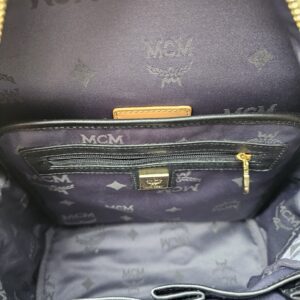 Authentic MCM Visetos Studded Backpack - Image 15