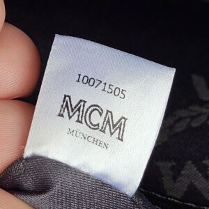 Authentic MCM Visetos Studded Backpack - Image 19