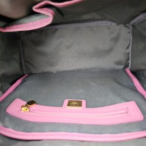 Authentic MCM Visetos Pink Backpack | Adjustable Straps | Entrupy COA - Image 19