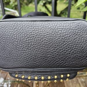 MCM Monogram Backpack Black Visetos Leather Trim | Authentic Designer Backpack - Image 10