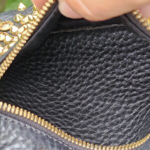 MCM Monogram Backpack Black Visetos Leather Trim | Authentic Designer Backpack - Image 22