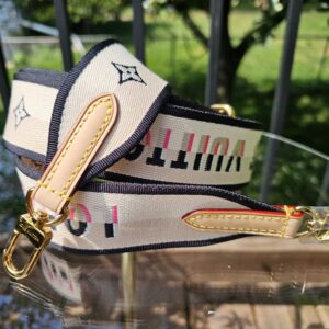 Louis Vuitton Speedy Bandoulière 20 Adjustable Jacquard Shoulder Strap – Black/Pink - Image 2