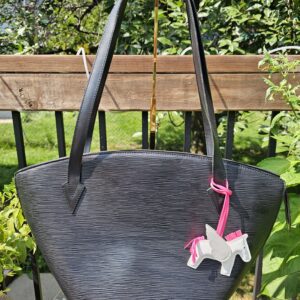 Louis Vuitton Saint Jacques PM Black Epi Leather Shoulder Tote Bag Made in France