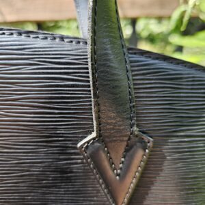 Louis Vuitton Saint Jacques PM Black Epi Leather Shoulder Tote Bag Made in France - Image 9