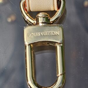 Louis Vuitton Jacquard Bandoulière Adjustable Shoulder Strap Beige Cream | Gold Hardware | Authentic - Image 5