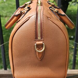 Louis Vuitton Speedy Bandoulière 25 Monogram Empreinte Cognac Leather - Image 6