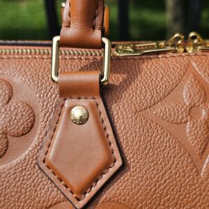 Louis Vuitton Speedy Bandoulière 25 Monogram Empreinte Cognac Leather - Image 9