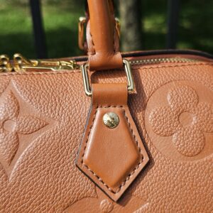 Louis Vuitton Speedy Bandoulière 25 Monogram Empreinte Cognac Leather - Image 10