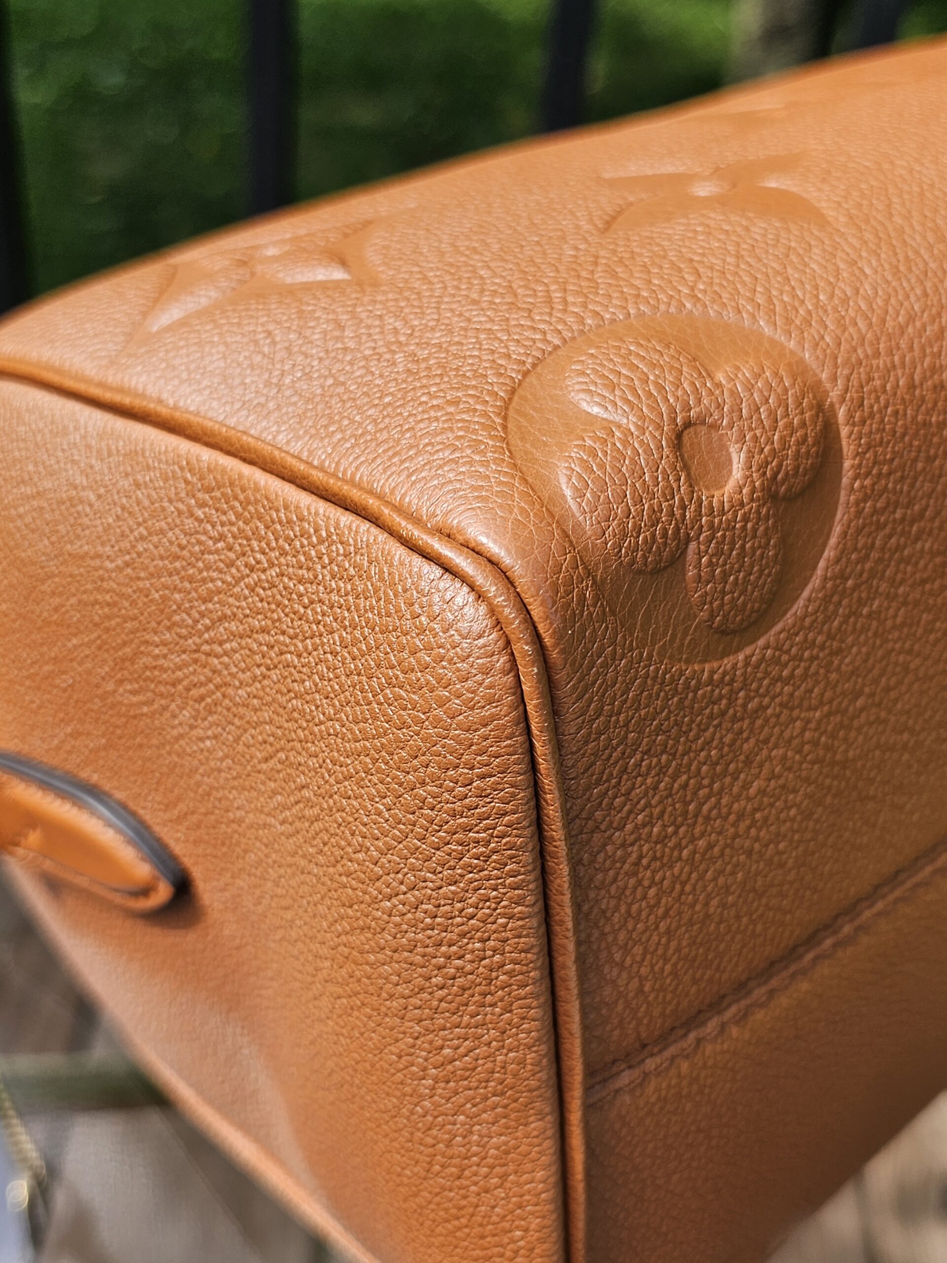 Louis Vuitton Speedy Bandoulière 25 Monogram Empreinte Cognac Leather - Image 13