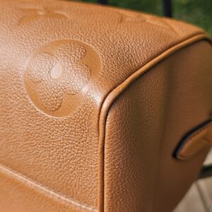 Louis Vuitton Speedy Bandoulière 25 Monogram Empreinte Cognac Leather - Image 14