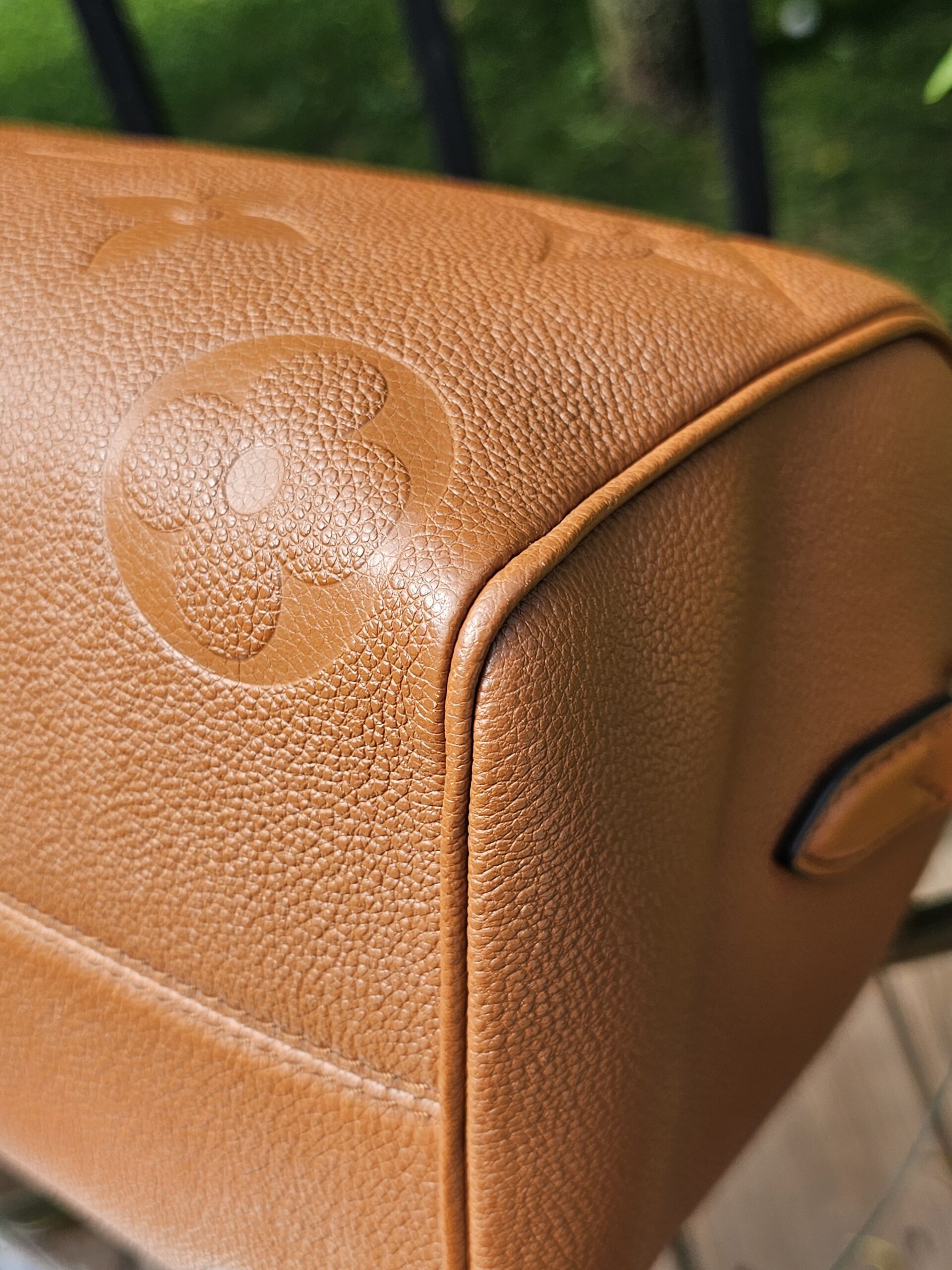 Louis Vuitton Speedy Bandoulière 25 Monogram Empreinte Cognac Leather - Image 14