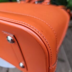 Louis Vuitton Alma PM & Zippy Wallet Orange Piment Epi Leather Set - Image 10