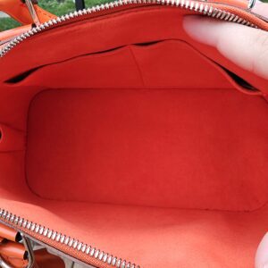 Louis Vuitton Alma PM & Zippy Wallet Orange Piment Epi Leather Set - Image 15