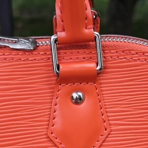 Louis Vuitton Alma PM & Zippy Wallet Orange Piment Epi Leather Set - Image 20
