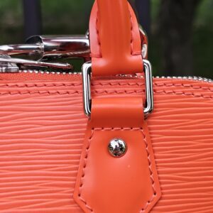 Louis Vuitton Alma PM & Zippy Wallet Orange Piment Epi Leather Set - Image 22